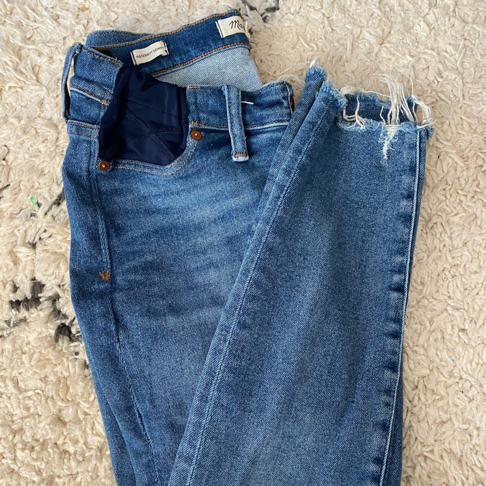 Madewell maternity jeans